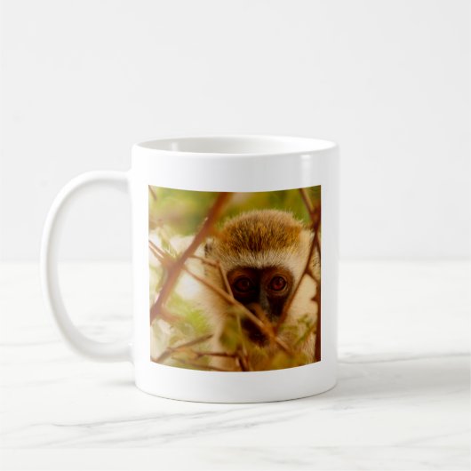 Mug Singe effronté. (Gauche)