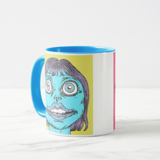 Mug Singe étoilé (Devant gauche)