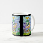 Mug Singe funky et Banana Bird (Devant droit)