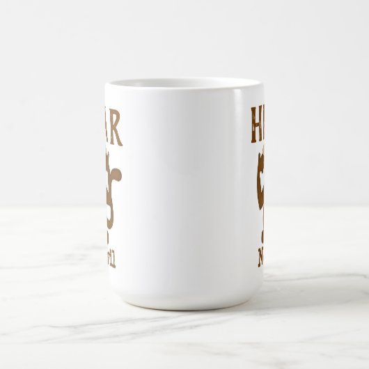 Mug Singe Funny n'entend pas de mal (Centre)