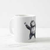 Mug Singe heureux (Devant gauche)