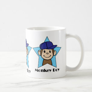 Mug Singe heureux mignon de clipart (images