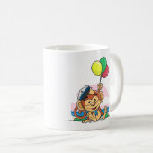 Mug Singe Marin avec Ballons Colorés (Devant droit)