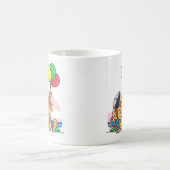 Mug Singe Marin avec Ballons Colorés (Centre)