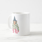 Mug Singe Mignon avec Chapeau de Magicien (Devant gauche)