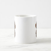 Mug Singe mignon de bébé lisant un livre (Centre)