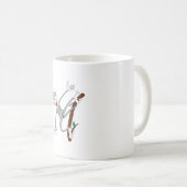 Mug Singe pendu autour (Devant droit)