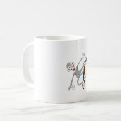 Mug Singe pendu autour (Devant gauche)