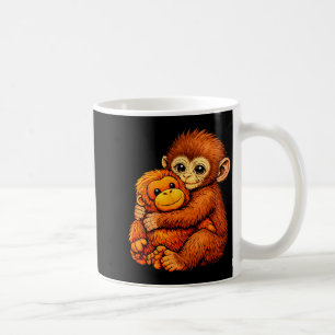 Mug singe poing bébé mignon animal drôle