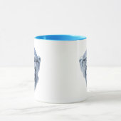 Mug Singe riant avec lunettes (Centre)
