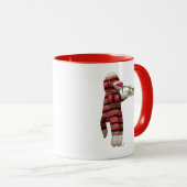 Mug Singe-Sock Jouer Trumpet (Devant droit)