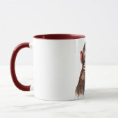 Mug Singe Speak No Evil Art Aquarelle (Gauche)