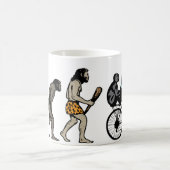 Mug Singe sur le vélo (Centre)