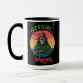 Mug Singe vert en colère (Gauche)