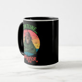 Mug Singe vert en colère (Devant gauche)