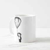 Mug singe volant : montgolfière (Devant gauche)