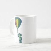 Mug singe volant : montgolfière (Devant gauche)