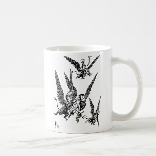 Mug Singes de vol de magicien d'Oz (Droite)