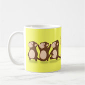 Mug Singes mignons (Gauche)