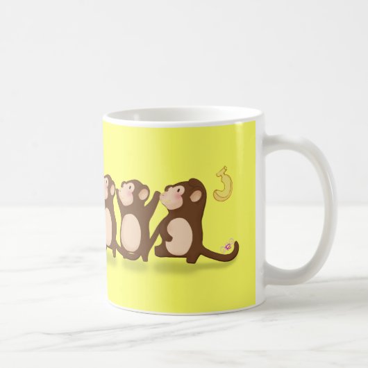 Mug Singes mignons (Droite)