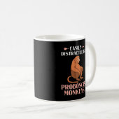 Mug Singes Nasiques Drôles Singes au Long Nez (Devant droit)