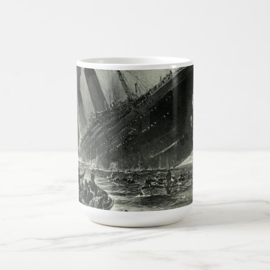 Mug Sinking RMS Titanic (Centre)