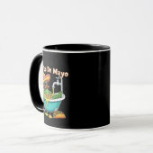 Mug Sinko de Mayo"Funny Cinco de Mayo Cactus (Devant gauche)