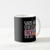 Mug Sinus Dans Les Rues Tachy Dans Les Feuilles Cardio (Devant droit)