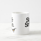 Mug Sip and Smile | Cute Positive Quote  (Centre)