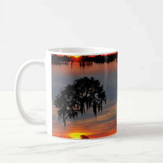 Mug Sip au coucher du soleil : le paradis d'un amoureu (Gauche)