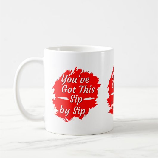 Mug Sip by Sip Motivation (Gauche)