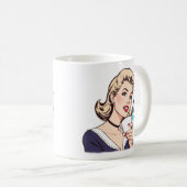 Mug Sip Happer Glamour Retro Sarcastique Thé et (Devant droit)