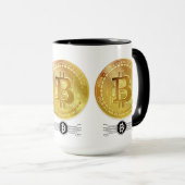Mug "Sip in Style with Bitcoin Power!" (Devant droit)