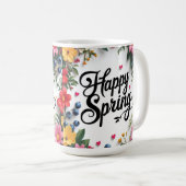 Mug Sip into Spring : 'HAPPY SPRING' (Devant droit)
