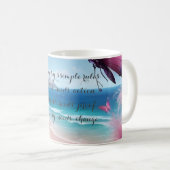Mug “Sip Into Summer Serenity” or “r (Devant droit)