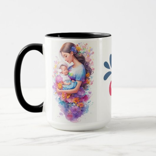 Mug "Sip Love, Warmth, and Gratitude : Happy Mother's  (Gauche)