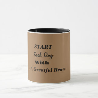 Mug Sip & Savourez Gratitude avec chaque Sip