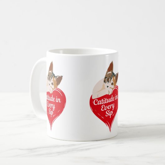 Mug Sip with Catitude (Devant gauche)