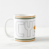Mug Sippin' avec Chypre patriotique (Gauche)