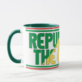 Mug "Sippin' avec la République du Congo" Patriotique (Gauche)