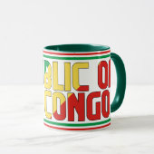 Mug "Sippin' avec la République du Congo" Patriotique (Devant droit)
