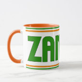 Mug Sippin' avec le café patriotique de Zambie (Gauche)