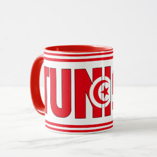 Mug Sippin' avec le café patriotique tunisien