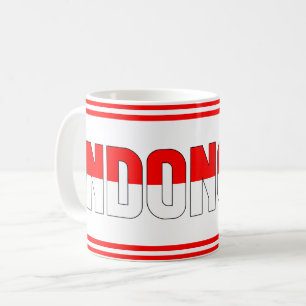 Mug Sippin' avec le patriotique indonésien