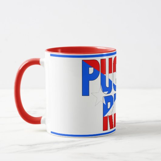 Mug Sippin' avec Porto Rico Patriotic Coffee (Gauche)