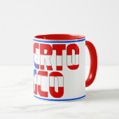Mug Sippin' avec Porto Rico Patriotic Coffee (Devant droit)