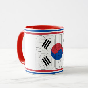 Mug "Sippin' with South Korea" Café patriotique