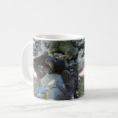 Mug **"Sips by the Stream : Otters Drinking from River (Devant gauche)