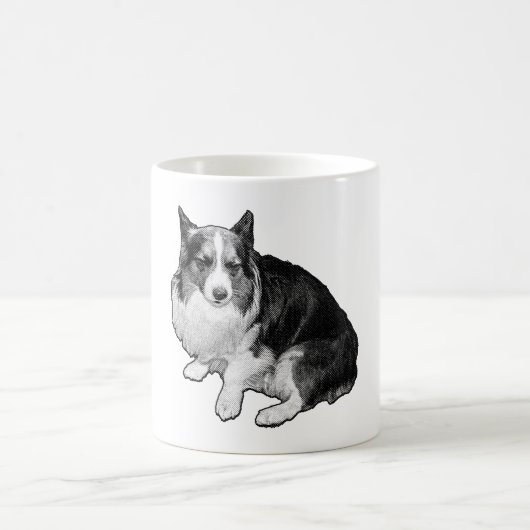 Mug Sips De Corgi À Point Lune (Centre)