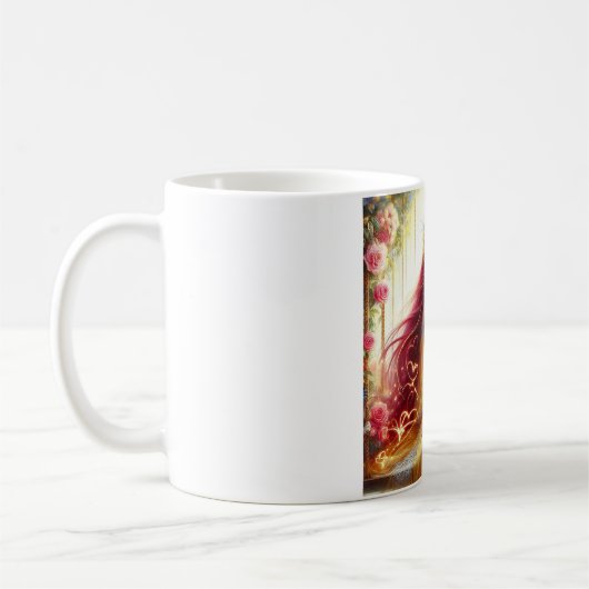 Mug Sips de dévotion : Une coupe pleine de coeur (Gauche)